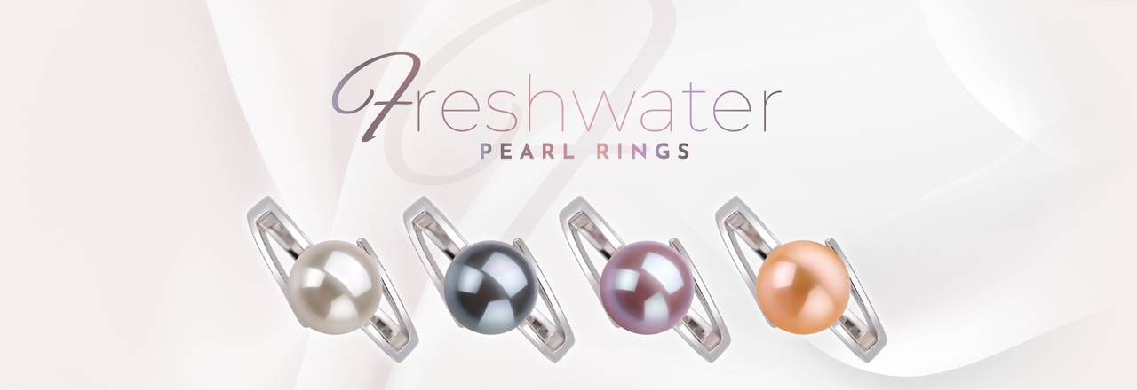 PearlsOnly Freshwater Pearl Rings