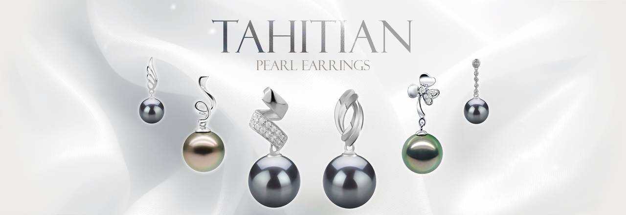 PearlsOnly Tahitian Earrings